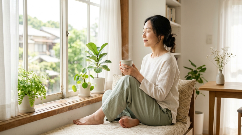 相談して気持ちが楽になった女性