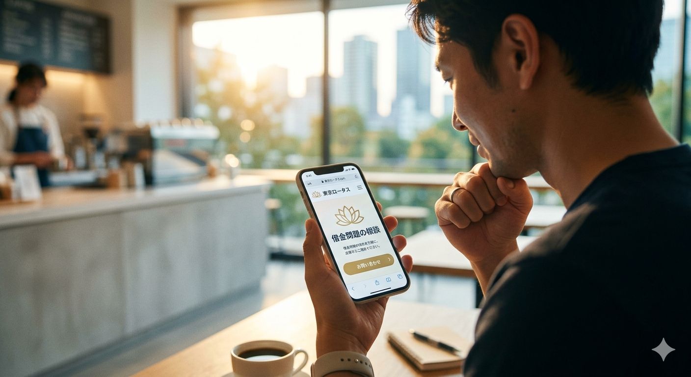 相談する流れを調べる
