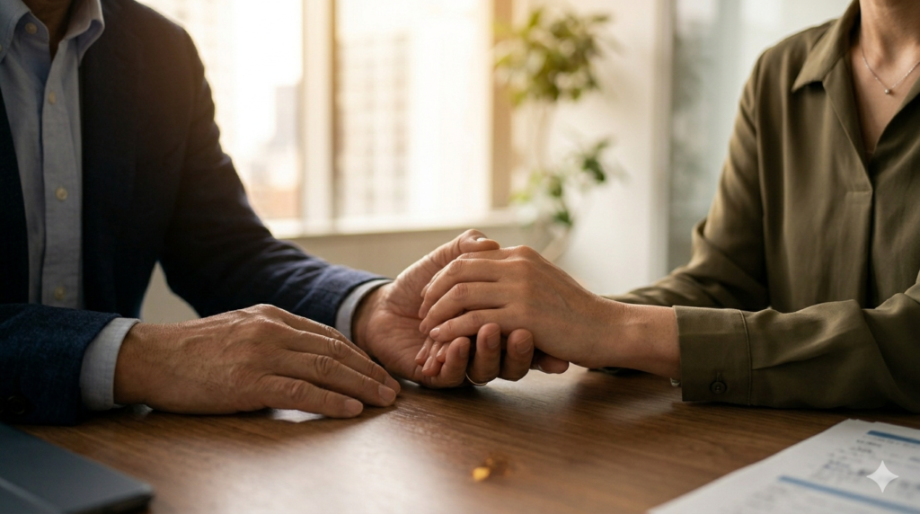 一人で悩まずに誰かの手を借りる