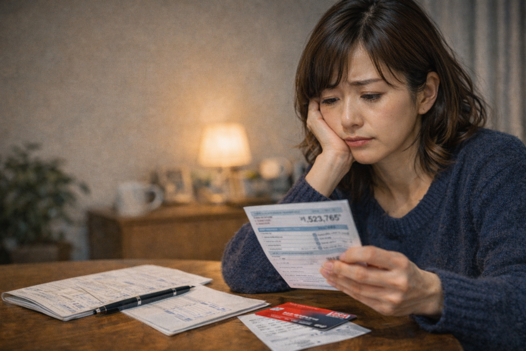 誰にも言えずに悩む女性